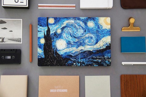 Наліпка Xiaomi Mi Notebook Air Sticker 12.5`` Starry Night by Van Gogh